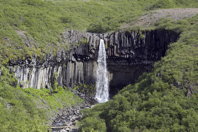 Svartifoss from above