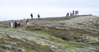 HIkers on a ridge