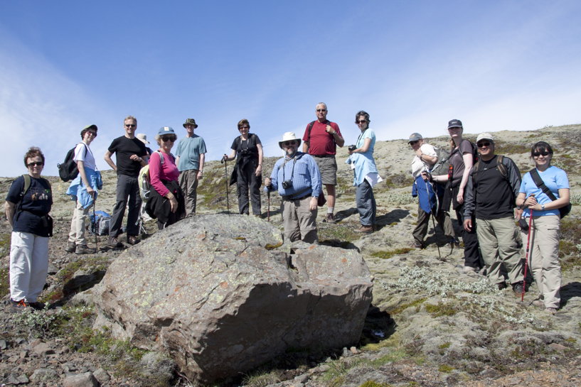 Shot showing all members of the group