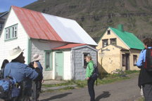 Houses with tin roofs