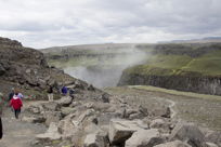 Walking towards Dettifoss