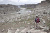 Looking sownstream from Dettifoss