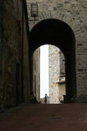 View through an arch, I