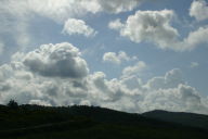 Sun, shade, and clouds