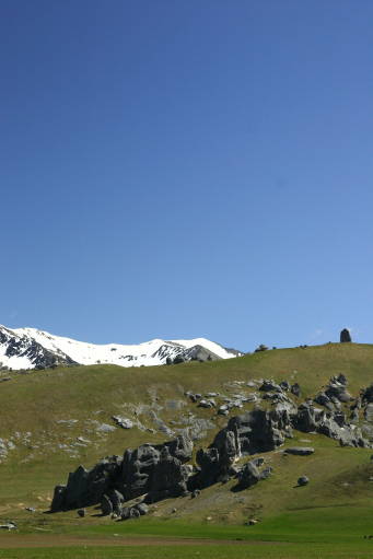 Monoliths and sky