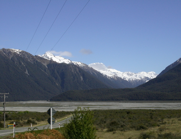 view through forest to valley beyond