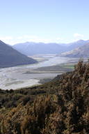 Waimakariri below also