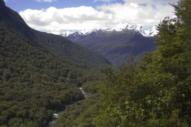 snow covered mountains, again