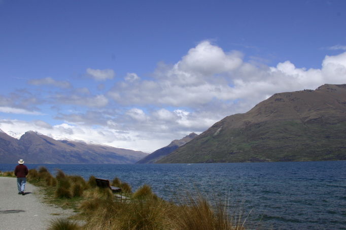 Mark by the lake