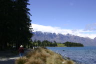 Lake Wakatipu and mountains, #2