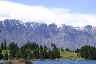 Lake Wakatipu and mountains, #3