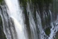 close-up of the Falls