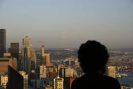 Mt. Rainier from Space Needle