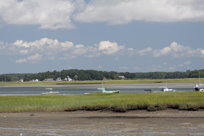 Bay at low tide, III