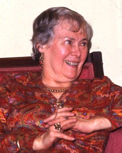 Virginia in red, 1972