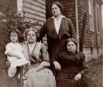 Four generations in our family, c. 1915