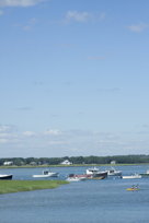 Boats at anchor, I