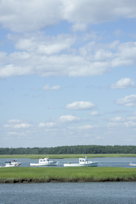 Boats at anchor, I