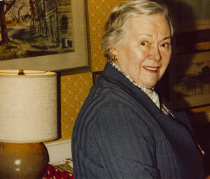 Virginia at Christmas 1985