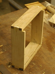 a drawer glued