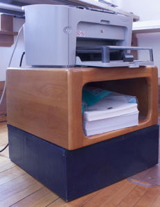 Click here to get to the page on the cart Recent picture of the original printer cart