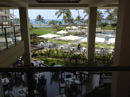 far view of interior of resort