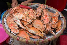 Crabs in a basket