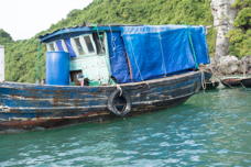 A boat in sad disrepair, II