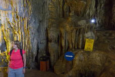 inside the cave