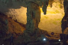 also inside the cave