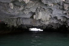 A long tunnel through the rock