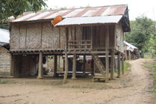 house raised up on stilts