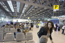 concourse in Bangkok airport