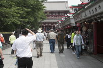 strollers in the market