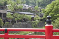 A view from the (a) bridge in Takayama