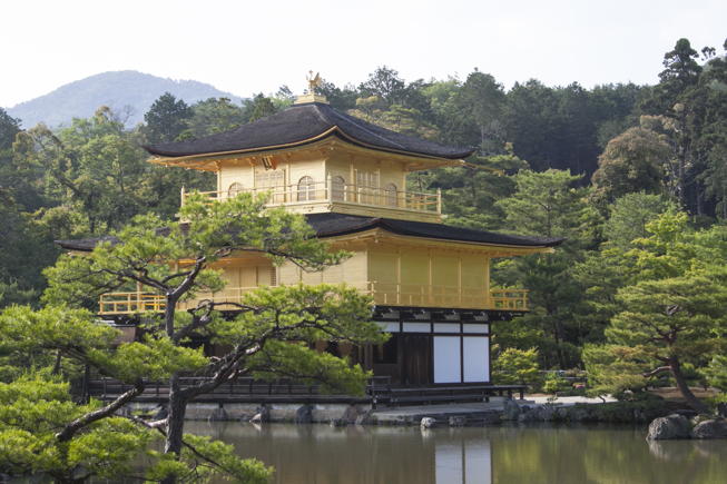 landscape-format picture of Kinkaku-ji