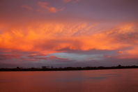 brilliant sunset, I