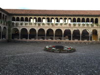 Arcade over arcade in the convent