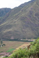 valley below, mountains behind, II