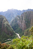 mountainous terrain about Machu Picchu, I