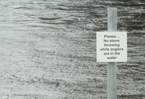 rather amusing sign by River Ness