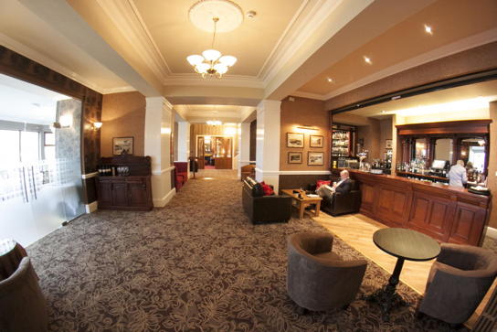 wide-angle view of bar area, Cuillen Hills Hotel