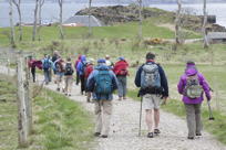 walking back to the ferry terminal