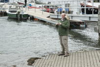 Mark at water’s edge