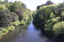 The Meander from the bridge