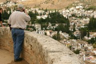 Looking out from the Alcazaba