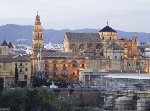 Cathedral and Grand Mosque from across the Guadalquivir
